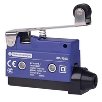 Schneider XCJ128C Limit Switch Long Flat Lever Roller End Plunger