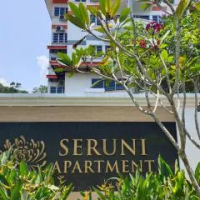 住宿 Studio Unit in Seruni Apartment, Serendah Gold Resort, Persiaran Meranti Selatan, Ulu Selangor, 48200 雙文丹