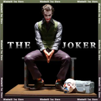 Detective Comics The Joker Figure Gotham City The Dark Knight Anime Figure 28cm Suicide Squad Joker Ornament Model Gifts Toys