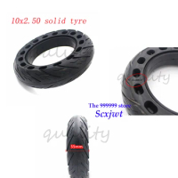10 inch 10x2.50 Solid wheel Tyre for Quick 3 Inokim ZERO 10X Self Balancing Hoverboard Smart Electric folding Scooter