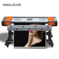 1.8m 6 Feet 72 Inch Digital Inkjet Printing Machine Double DX5 Outdoor Banner Sticker Mural Wallpaper Printer