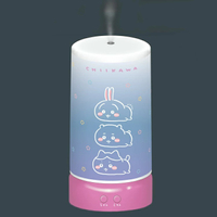 吉伊卡哇房間燈  燈型蒸氣加濕器  適用於房間、臥室、辦公室、桌面 附燈功能 USB供電  日本必買 | 日本樂天熱銷