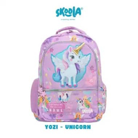 Skoola Tas Sekolah Anak SD Perempuan Fashion Ransel Unicorn Fairy Cat Cupcake YOZI UNICORN