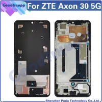 For ZTE Axon 30 5G A2322 A2322G Front Frame Middle Plate Housing Board LCD Support Mid Faceplate Bezel Repair Parts Replacement