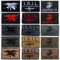 US NAVY Patch SEAL Team 6 TRIDENT TACTICAL patch Seals Team Trident Lion badge ARMY patches applique for uniform