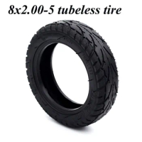 8x2.00-5 Tubeless Tire 8*2.00-5 Vacuum Wheel Tyre for Pocket Bike MINI Bike Electric Wheelchair Motor Electric Scooter Parts