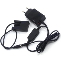 PD Charger+USB-C DC Cable+EP-5 DC Coupler for Nikon D40 D40X D60 D3000 D5000 Camera EN-EL9 Dummy Battery