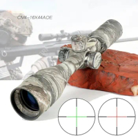 4-16x44AOE Long Range Camouflage Riflescope Optic Sight Rifle Scope Hunting Scopes Sniper Luneta Para Rifle Scope