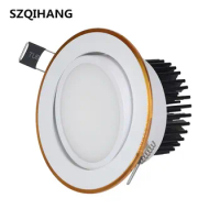 Super Bright Dimmable 7W/10W/15W/20W Led downlight light COB Ceiling Spot Light ceiling recessed Lights Indoor Lighting