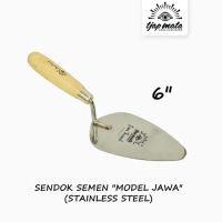 TJAP MATA / CAP MATA Sendok / Cetok Semen Jawa 6\ (Stainless Steel)"