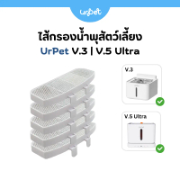 ไส้กรองน้ำพุ รุ่น URPet V.3 / V.5-Ultra แผ่นกรอง​น้ำพุ​ไร้สาย