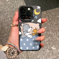 เคส iPhone, เคส Tom และ Jerry, เคสซิลิโคน, กันกระแทก, เคสป้องกัน, สไตล์วินเทจ, เข้ากันได้กับ iPhone 