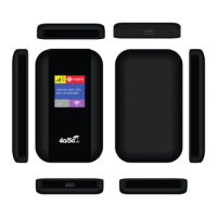 4G WiFi Router 150Mbps Wireless Broadband with Sim Card Slot MiFi Modem Router Wide Coverage for Outdoor Travel