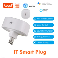 16A Smart Wifi Power Plug Smart Wifi Wireless Socket Outlet Work with Alexa Google Home Assistant Tuya SmartLife APP