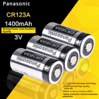 100% original Panasonic 123 lithium 3V Arlo camera battery CR123A high capacity 1400mAh CR17345 DL123A EL123A 123A free shipping