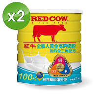 紅牛  全家人黃金高鈣奶粉-固鈣金三角配方 2.2kg X2