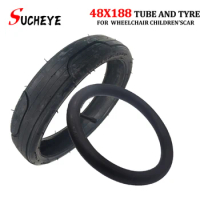 Pneumatic Tyres 48x188 Wheelchair Children's Car Tires Inner Tube Outer Tyre Trollers Front Rear Wheel Accessoriess