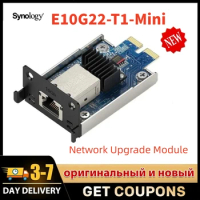 Synology E10G22-T1-Mini RJ45 10G Ethernet Module Up to 10 Gb/s Throughput For Synology nas network s