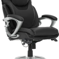 Bryce Executive Office Chair, Ergonomic Computer DeskChair with Patented AIR Lumbar Technology, Comfortable Layered Body Pillows