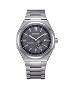 นาฬิกาข้อมือผู้ชาย Super Titanium Mechanical รุ่น NJ0180-80H 40.5 มม. (ระบบออโตเมติก) สีเทา
