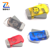 T三燈手壓電筒 透明LED手捏電筒 環保手電筒 手搖發電燈 顏色可選