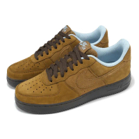 【NIKE 耐吉】休閒鞋 Air Force 1 07 男鞋 摩卡 小麥棕 黑 AF1 麂皮(IB4617-222)