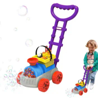 Bubble Lawn Mower Bubble Blowing Push Toys Beach Swimming Toys Automatic Push Toys For 3 4 5 6 7 8 Years Old Boys Girls Wedding