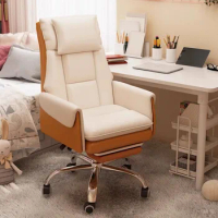 Modern Office Chair Cushion Comfortable Ergonomic Living Room Office Chair Swivel Mobile Chaise De Bureaux Home Furniture