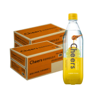 即期品【泰山】Cheers蜂蜜檸檬氣泡水590mlx2箱_共48入