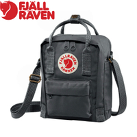【Fjallraven 小狐狸 Kanken Sling旅行隨身袋《石墨灰》】F23797/側背包/斜背包