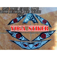 STIKER LAMPU DEPAN BELAKANG BEAT 2020 / BEAT DELUXE