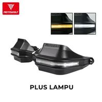 Handguard Motor Motowolf Proguard Motor Stang Universal Lampu Hitam