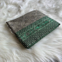 Kain tenun ikat baron 3 dimensi full songket asli kode55