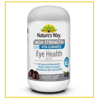 NATURE'S WAY 佳思敏葉黃素藍莓護眼軟糖60粒 HIGH STRENGTH EYE HEALTH 60 GUMMIES 