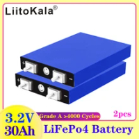 Liitokala 3.2V 32Ah battery pack LiFePO4 phosphate 90A discharge