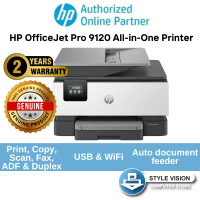 HP OfficeJet Pro 9120 All-in-One Printer [Print, Scan, Copy, Fax] | HP OfficeJet Pro 9120 Pencetak S