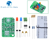 TZT Hall magnetic Induction sensor magnetic detection pole resolver North and South detection module DIY learning kit