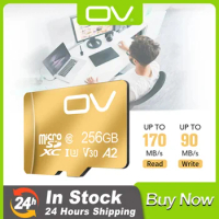 OV Mini Micro SD Card 1TB 512TB 256GB 128GB Memoria TF Flash SD Cameracartão de memória U3 Video V30 V90 A2 for Camera Drone