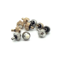 1Pcs 4.0mm Stainless Steel Watch Crown Replacement Part Accessories for ARMANI AR Series Watch