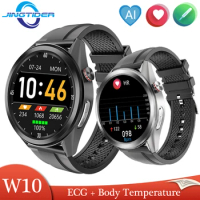 ECG PPG Men Smart Watch Body Temperature Monitor Women Smartwatch Fitness Tracker Blood Pressure Oxygen For Xiaomi iPhone Huawei