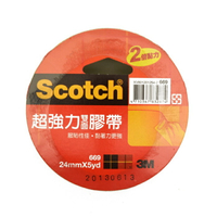 3M 669 超強力 棉紙雙面膠帶  24mm