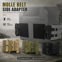 JPC Molle Belt Side Adapter Quick Release for Tactical Vest Hitam