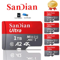 Original Memory Cards 128GB 256GB 512GB 1TB High Capcity SD Card High Speed Class10 Sd Memory Card Video Card for Phone/PC/Mac