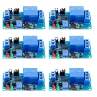 6X 12V DC Delay Relay Delay Turn On / Delay Turn Off Switch Module With Timer