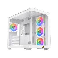 Xigmatek富鈞 PANO Arctic ARGB E-ATX 白色電腦機殼