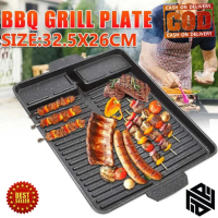 New panggangan bakaran korean bbq yakiniku grill pan oil free / Yakiniku Barberque Grill Pan bakar a