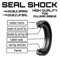 Seal Shock Depan Kawsaki Bajaj 200 NS