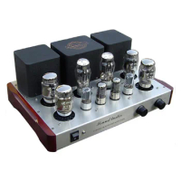 D2030-KT88 parallel Class A fever amplifier, 6J8P front tube, 6N8P push tube. Frequency response: 20Hz-30kHz ±1db