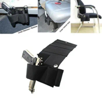 Car Seat Tactical pistola de airsoft Flashlight Holster Hunting Gun Bag Chair Cushion Invisible Cover GL airsoft guns