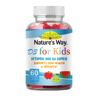 Vitamin D3 Halal untuk Anak-anak - 1000 IU (25 mcg), 60 Permen Karet Halal - Gelatin Non-GMO Bebas G